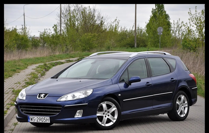 Peugeot 407 cena 15999 przebieg: 217000, rok produkcji 2008 z Siedlce małe 562